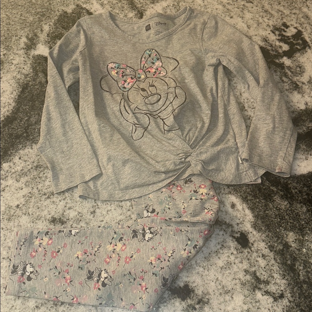 Baby Gap Disney Minnie Mouse 2 piece set toddler girl 4T‎